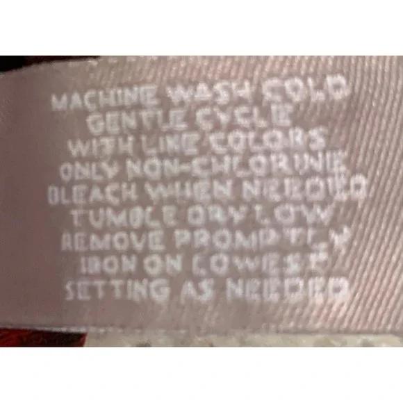 Chico's Blouse Women's Size 1X Floral Colorful Red Fun Colorful 0050 - Picture 6 of 6